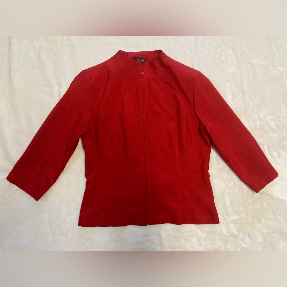 Juliana Collection Red Vintage Jacket. Size 8. Excellent Condition.